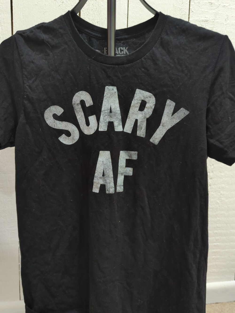 Black Matter Scary AF T-Shirt Size XS Hot Topic